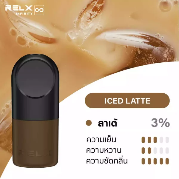 RELX INFINITY SINGLE POD iced Latte